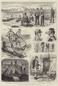 Croquis à la réunion de tir de Wimbledon